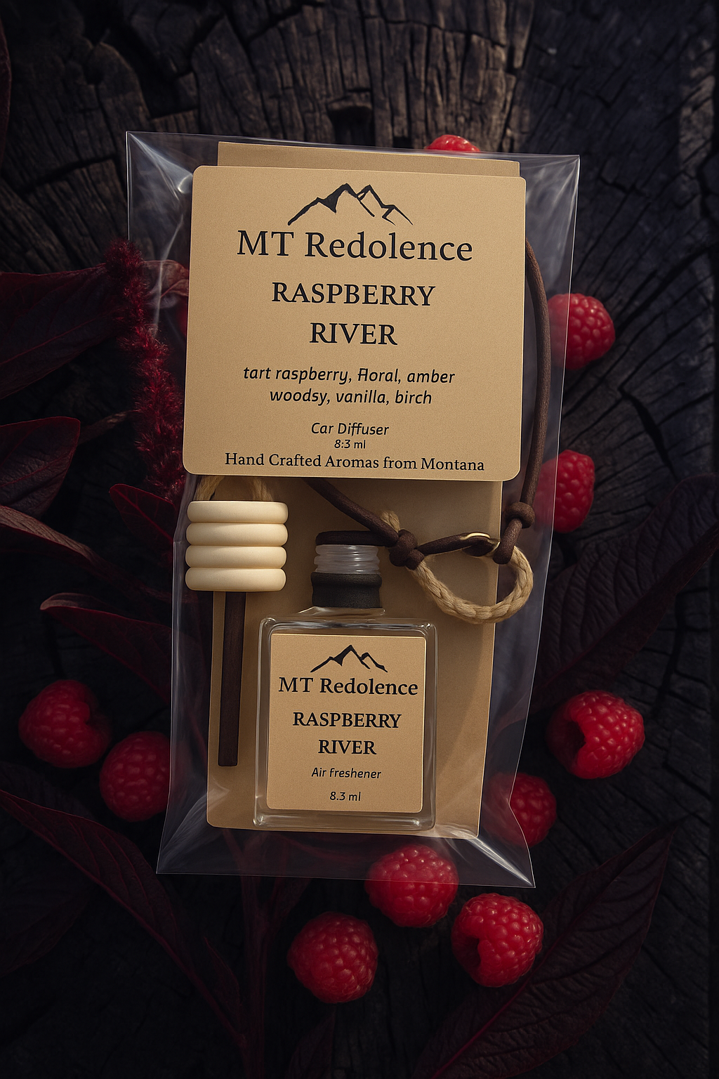 Raspberry River 8.3 ml car diffuser