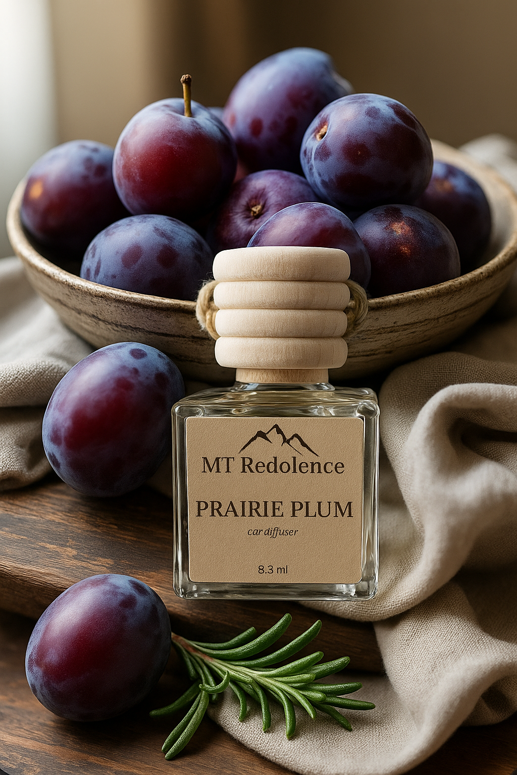 Prairie Plum 8.3 ml car diffuser