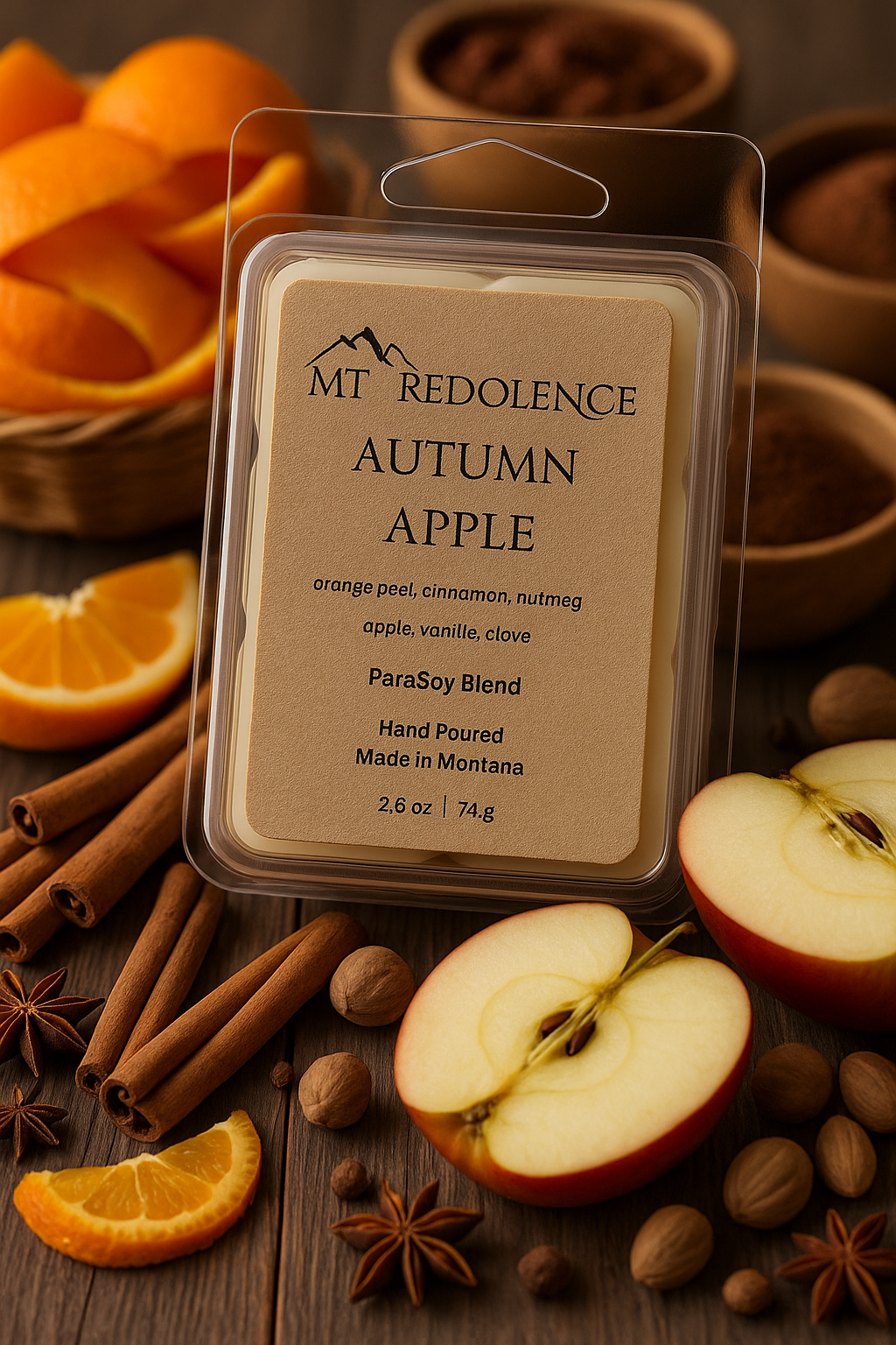 Autumn Apple Wax Melt SEASONAL RELEASE-Limited Time