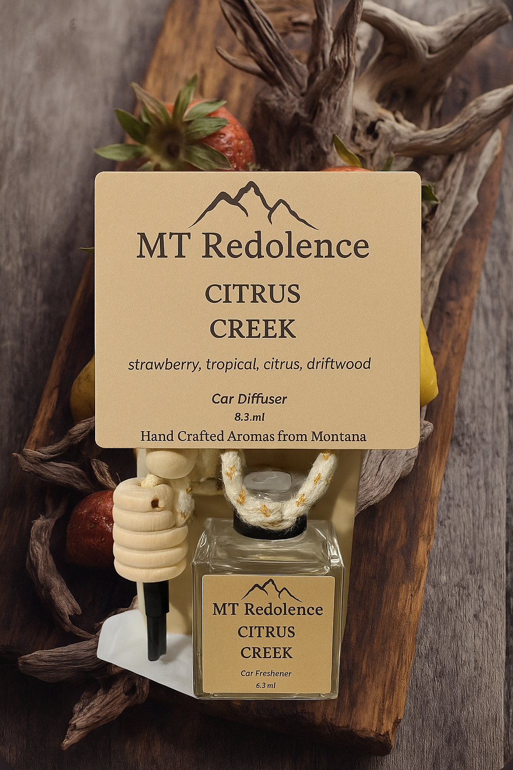 Citrus Creek 8.3 ml car diffuser