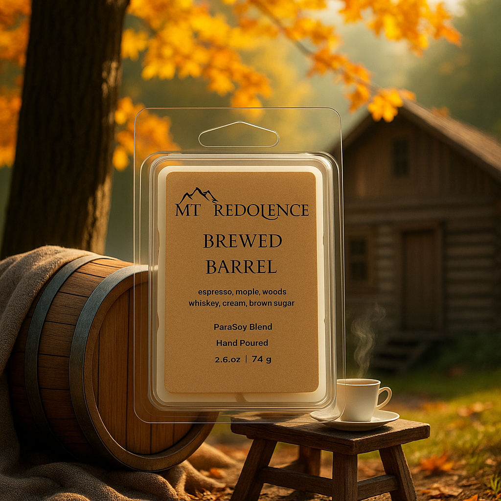 Brewed Barrell Wax Melt FINAL BATCH-Discontinuing Scent