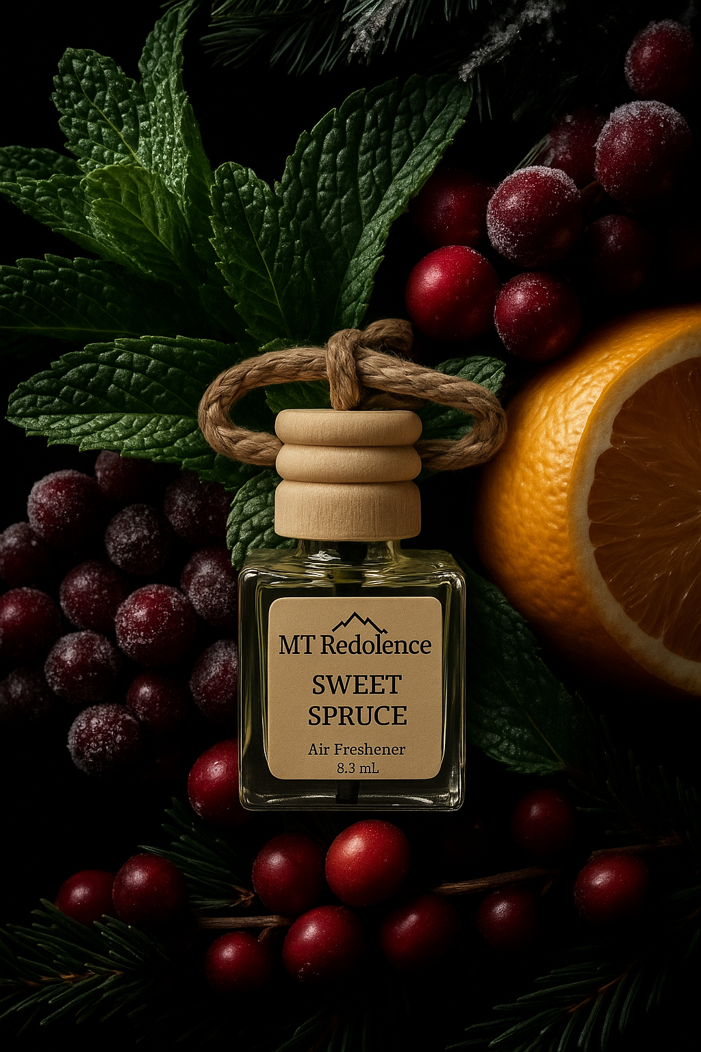 Sweet Spruce car diffuser 8.3 ml SEASONAL RELEASE-Limited Time