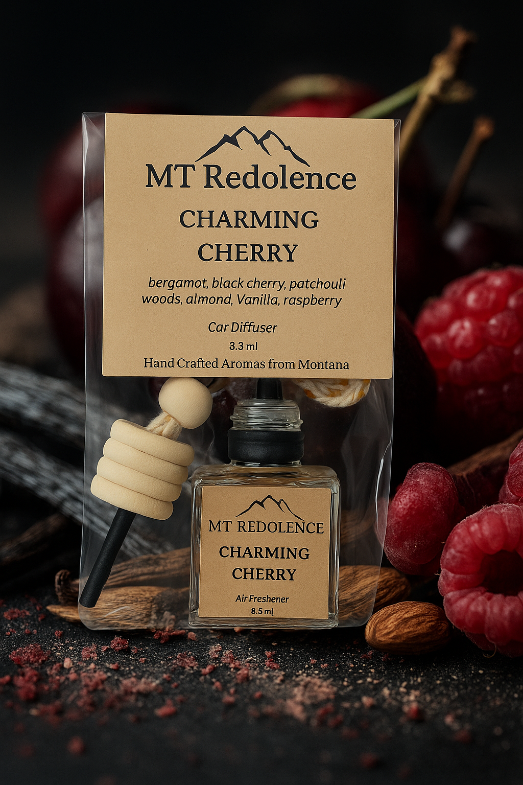 Charming Cherry 8.3 ml car diffuser