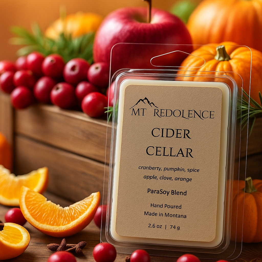 Cider Cellar Wax Melt SEASONAL RELEASE-Limited Time