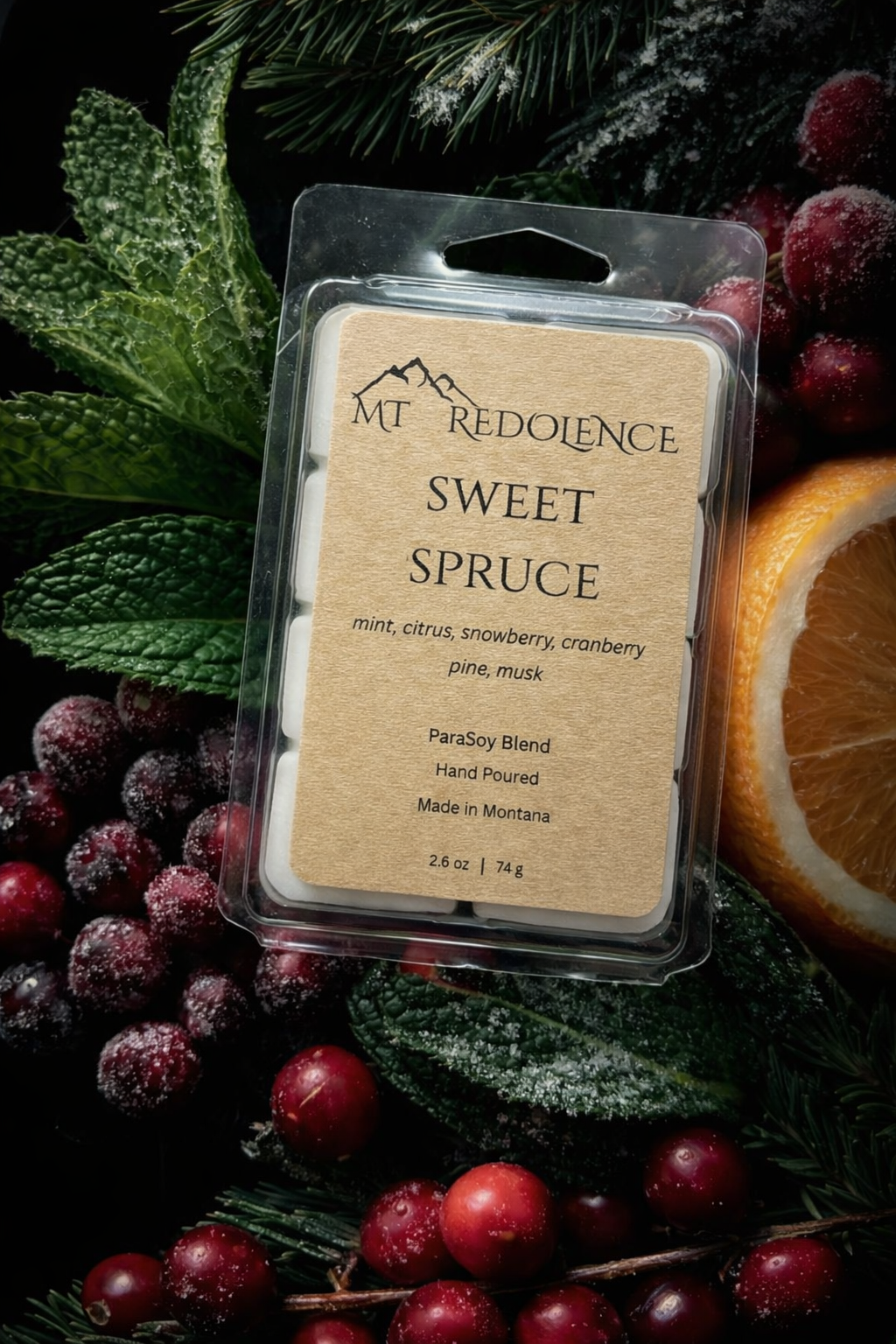 Sweet Spruce Wax Melt SEASONAL RELEASE-Limited Time